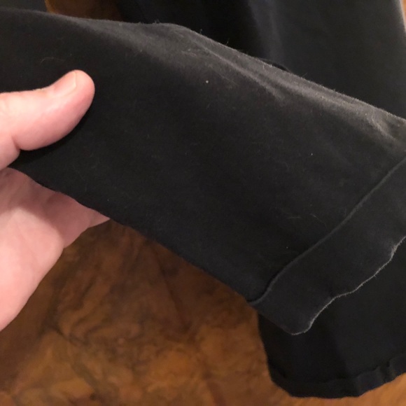 Chico’s Black Capris with Pockets front zip size 3 or XL 16 - Picture 3 of 9